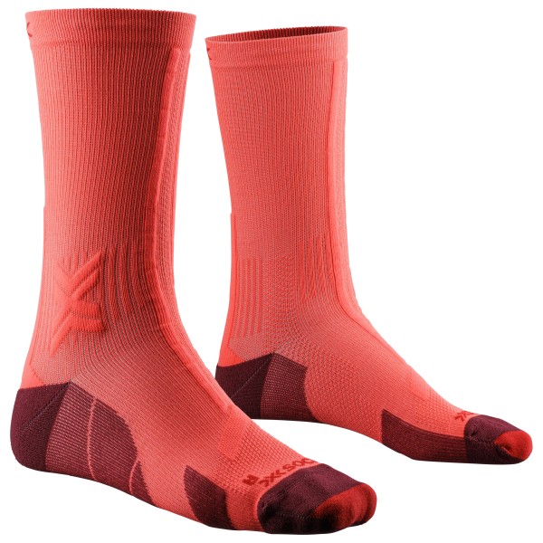 X-Socks - Trail Run Discover Crew - Laufsocken Gr 39-41 rot von X-Socks