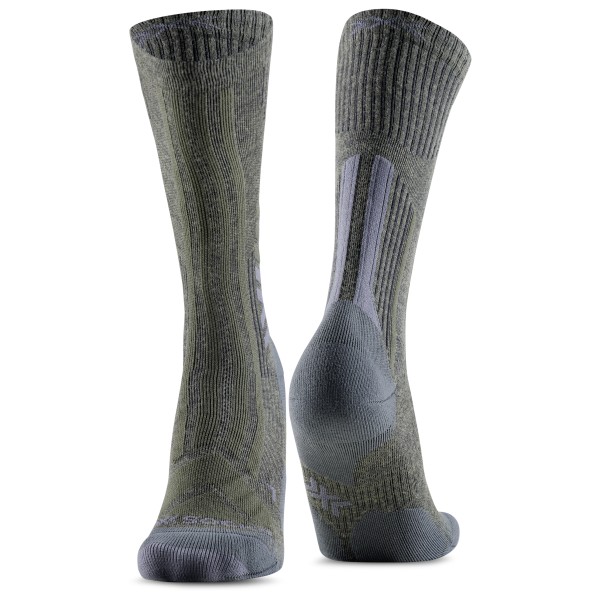 X-Socks - Trekking Perform Merino Crew - Wandersocken Gr 35-38;39-41;42-44;45-47 grau;schwarz von X-Socks