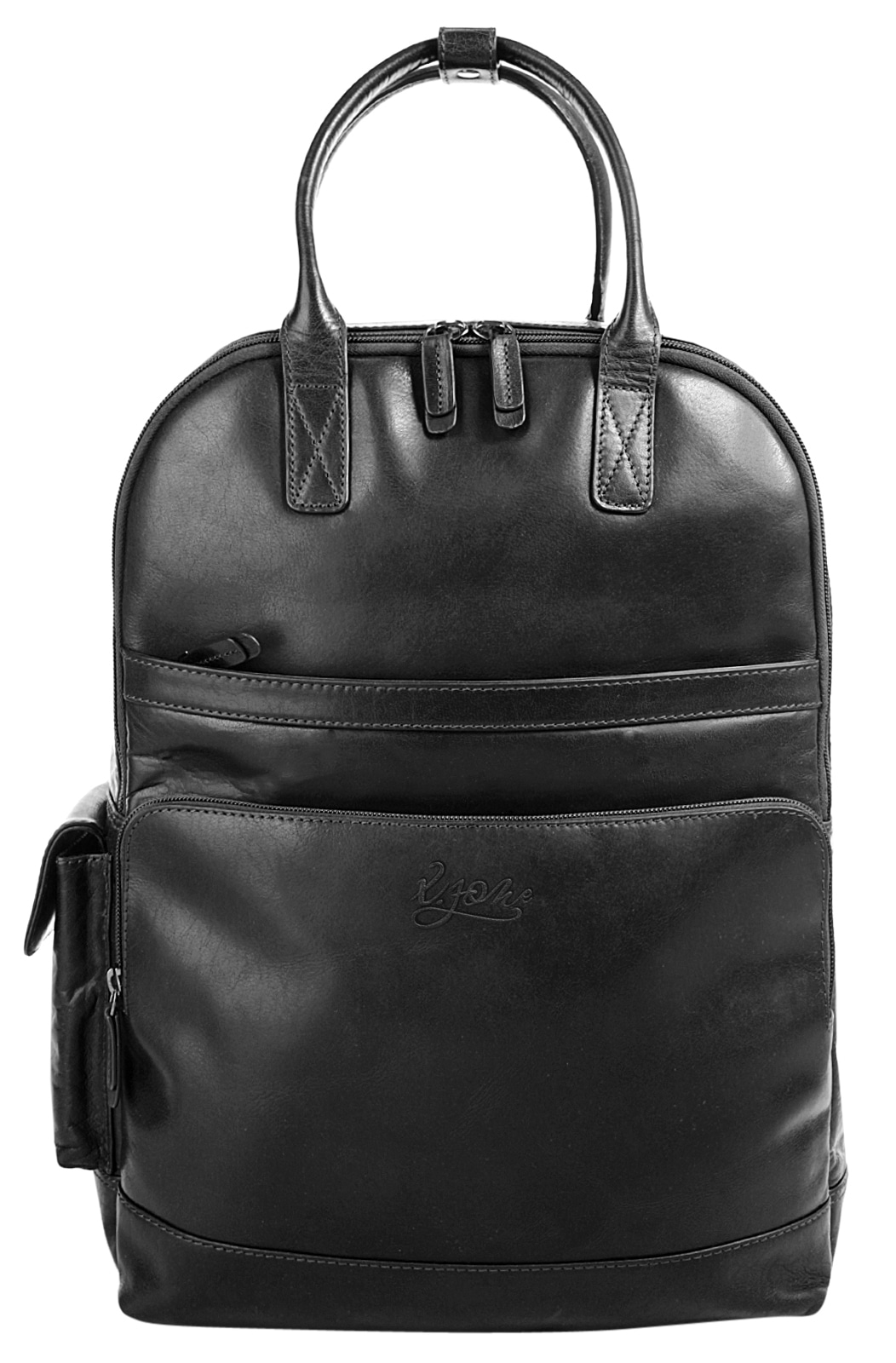 X-Zone Laptoprucksack, echt Leder von X-Zone