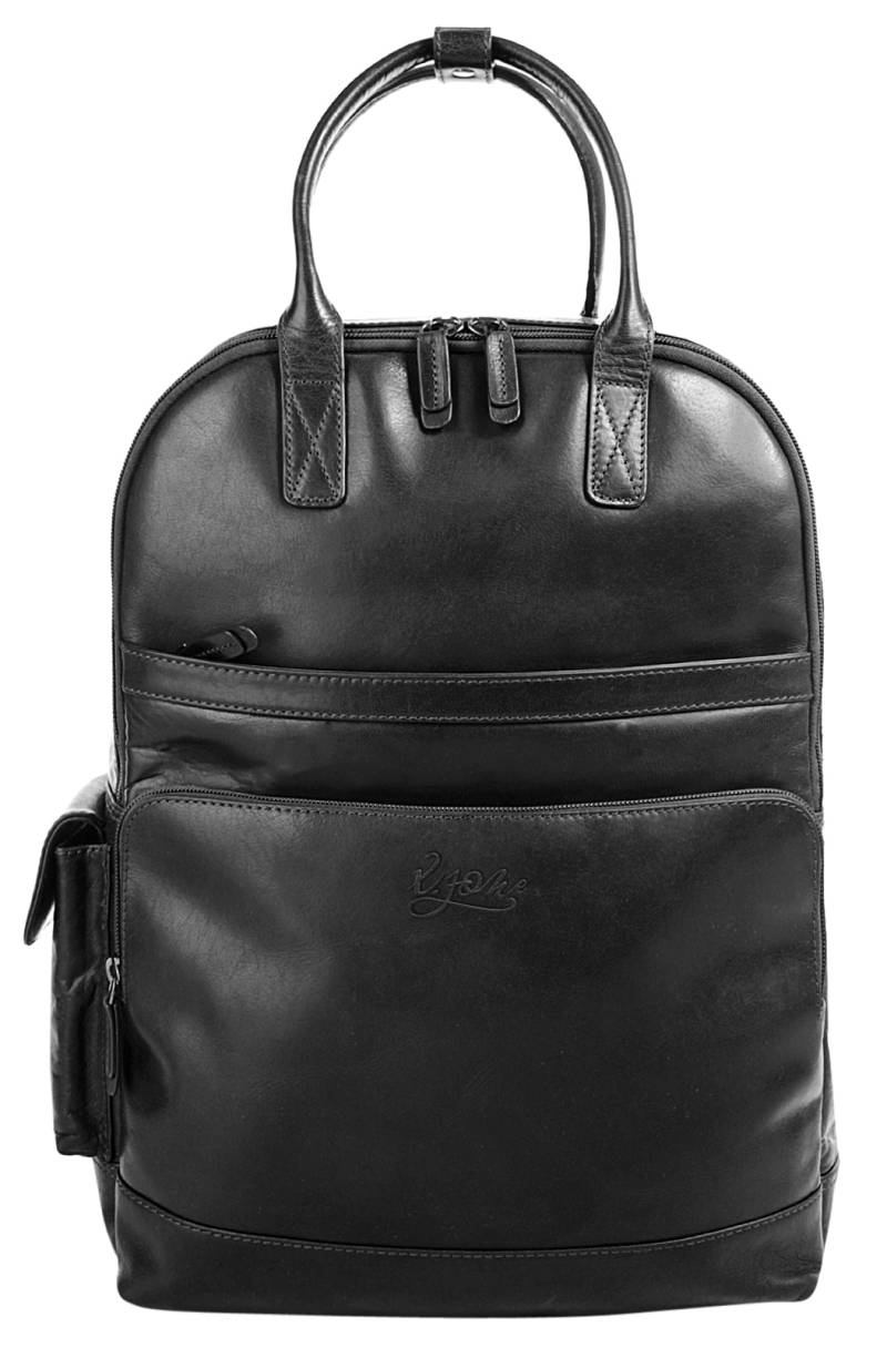 X-Zone Laptoprucksack, echt Leder von X-Zone