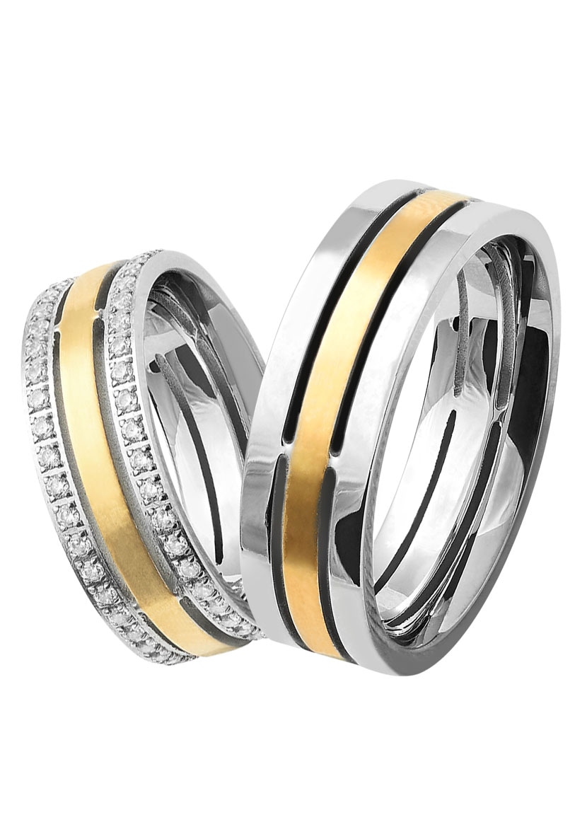 XENOX Partnerring »XENOX & FRIENDS, X5020, X5021«, wahlweise mit oder ohne Zirkonia XENOX Partnerring »XENOX & FRIENDS, X5020, X5021«, wahlweise mit oder ohne Zirkonia von XENOX