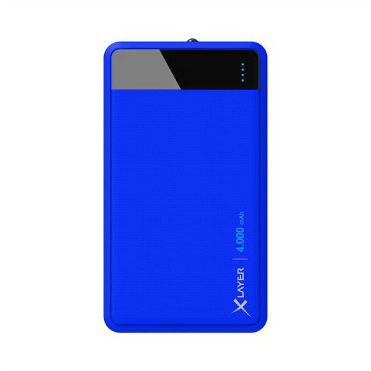 XLAYER Akku-Ladestation »XLayer Powerbank 4'000 mAh, blau« von XLAYER