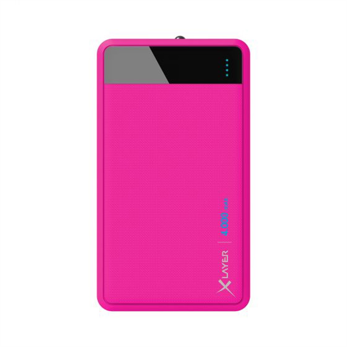 XLAYER Akku-Ladestation »XLayer Powerbank 4'000 mAh, pink« von XLAYER