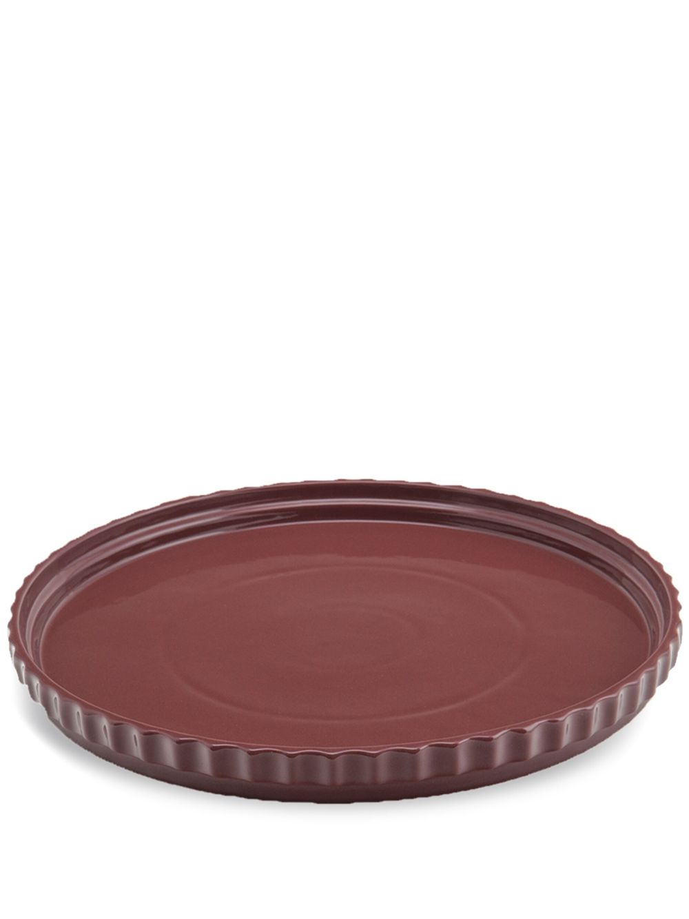 XLBoom Ikon ceramic plate (37cm) - Brown von XLBoom