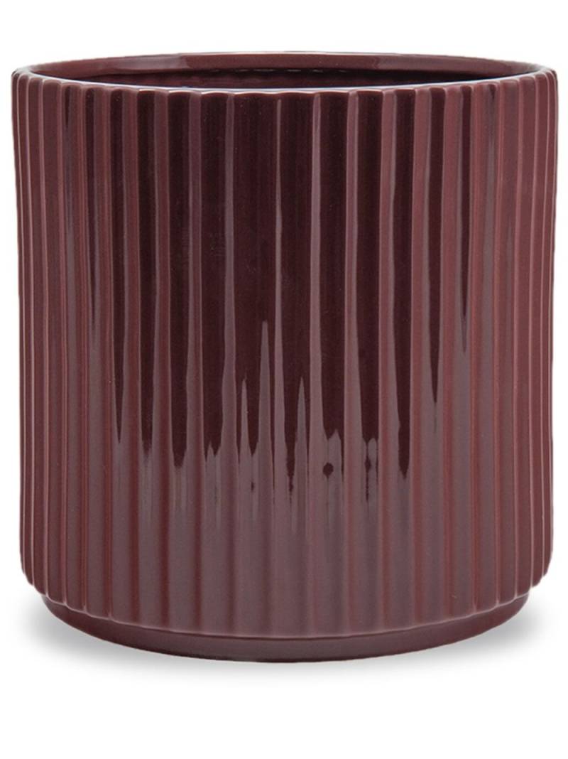 XLBoom Ikon ceramic pot (30cm x 30cm) - Brown von XLBoom