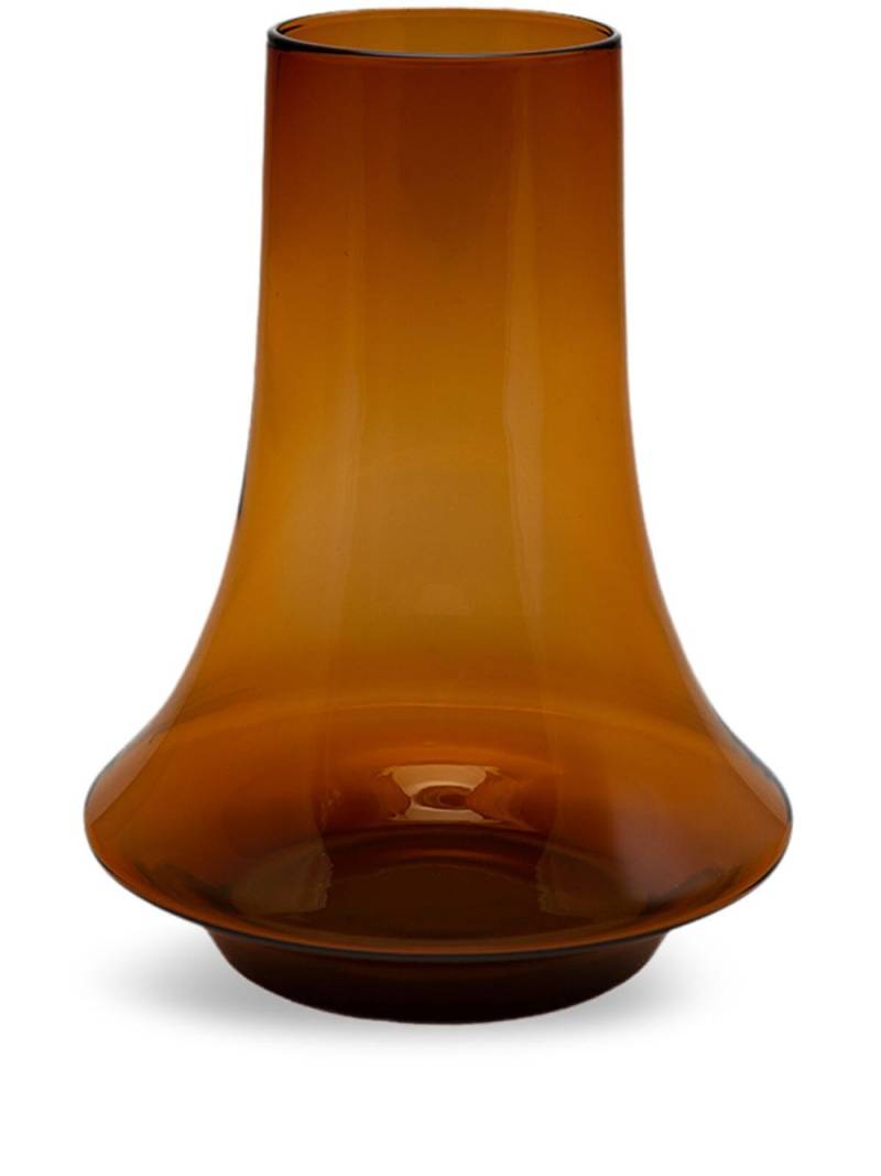 XLBoom large Spinn glass vase (31cm) - Brown von XLBoom