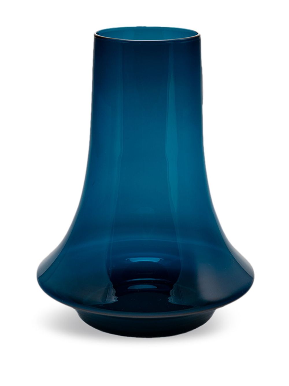 XLBoom large Spinn glass vase (31cm x 24cm) - Blue von XLBoom