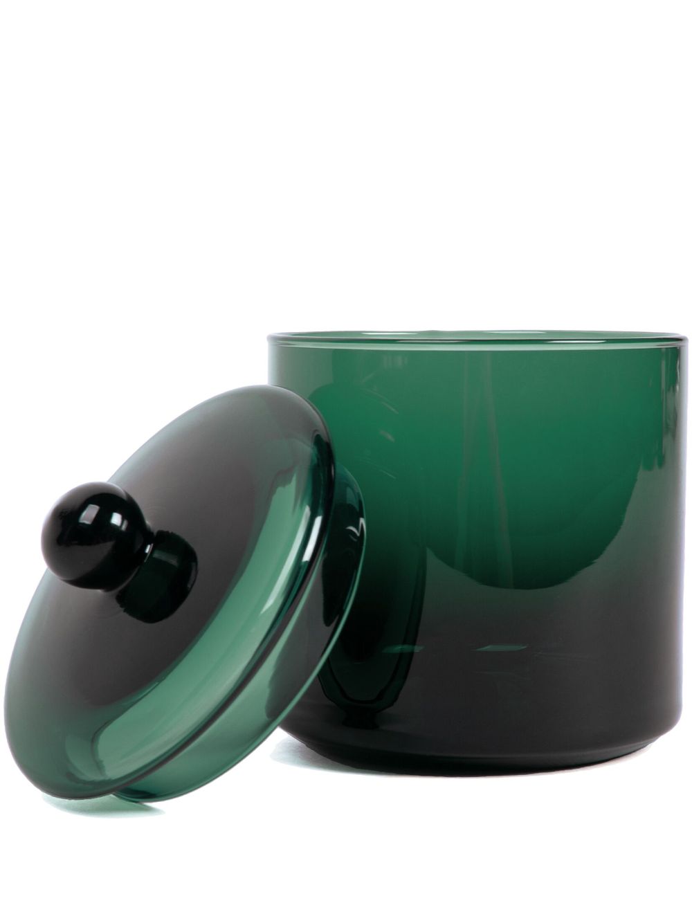 XLBoom medium Mika glass canister - Green von XLBoom