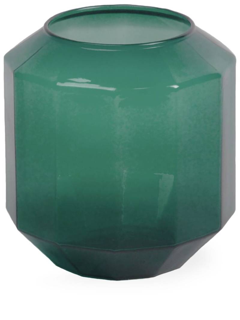 XLBoom small Bliss glass vase (14cm x 16cm) - Green von XLBoom