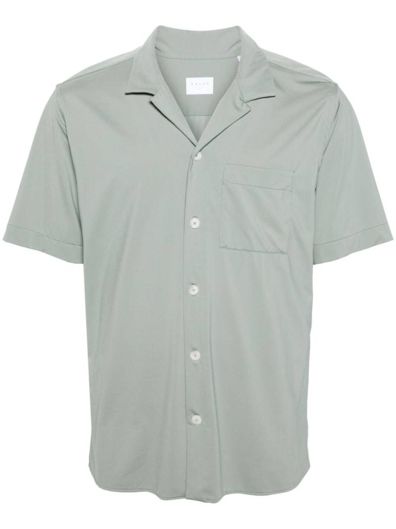 Xacus camp-collar buttoned shirt - Green von Xacus