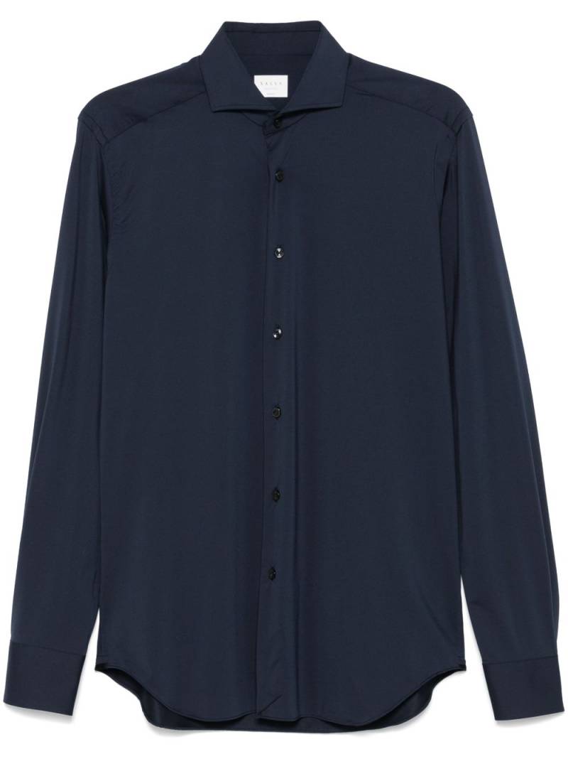 Xacus spread-collar shirt - Blue von Xacus