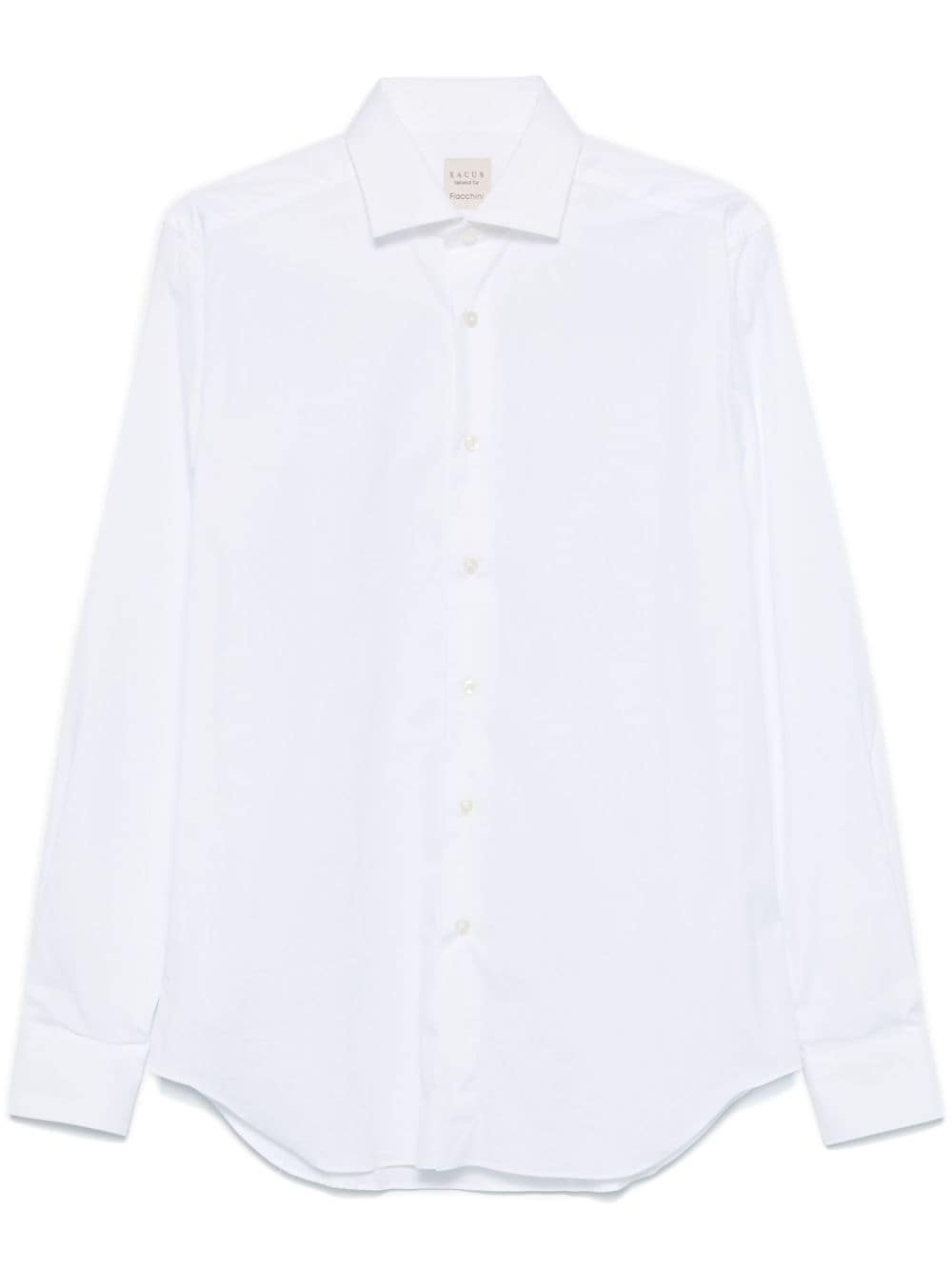 Xacus spread-collar shirt - White von Xacus