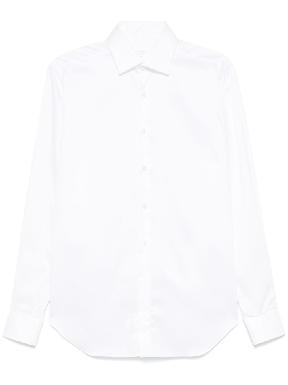 Xacus spread-collar twill shirt - White von Xacus