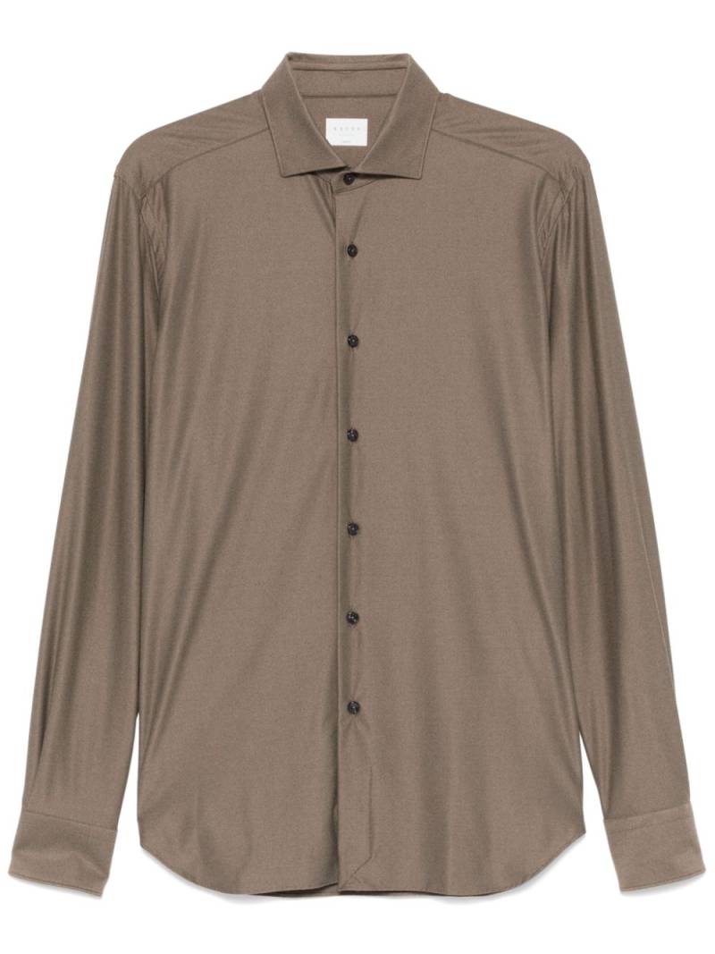 Xacus stretch-jersey shirt - Brown von Xacus