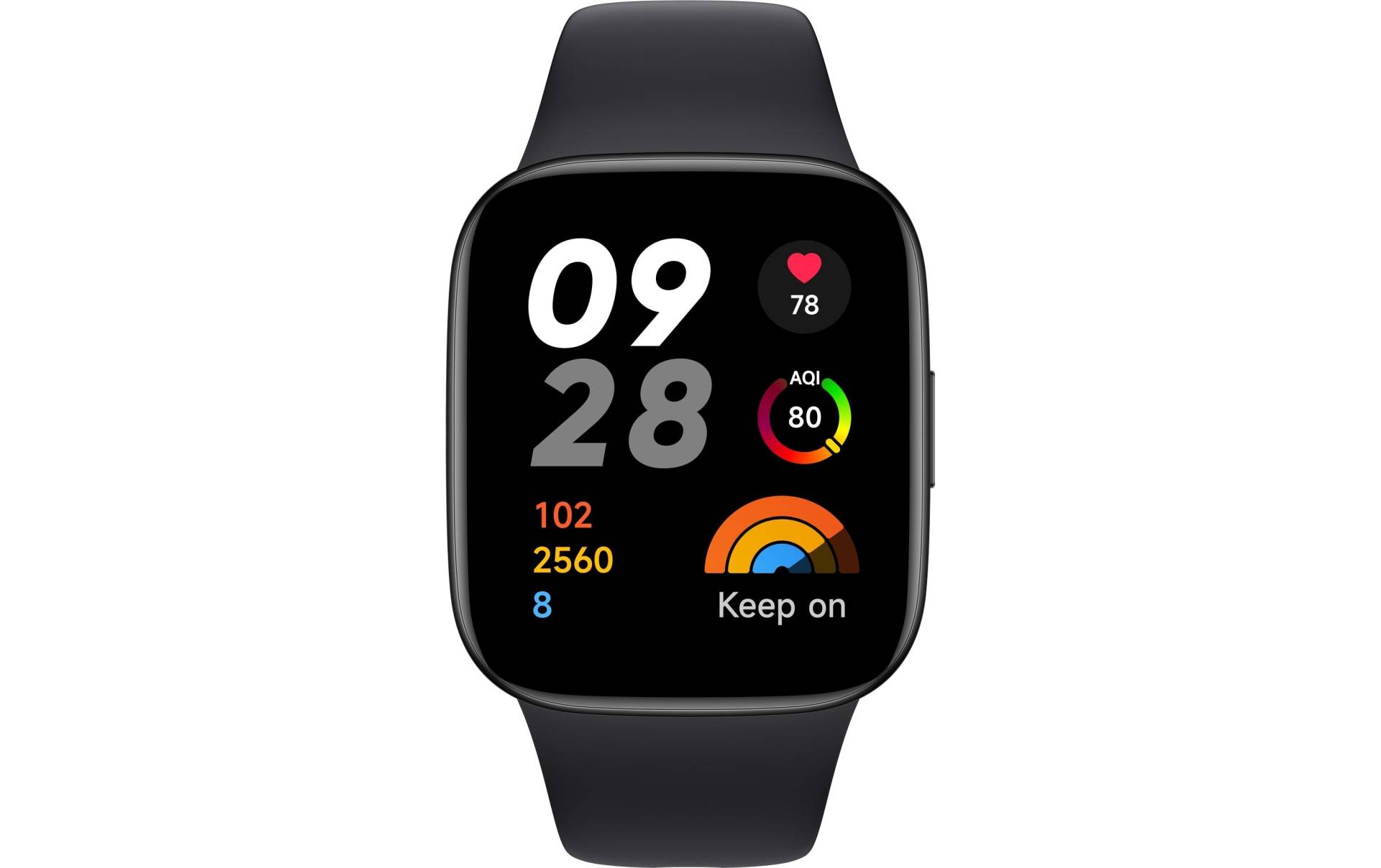 Xiaomi Smartwatch »Xiaomi Redmi Watch 3 black«, (/ 1,75 Zoll),) von Xiaomi