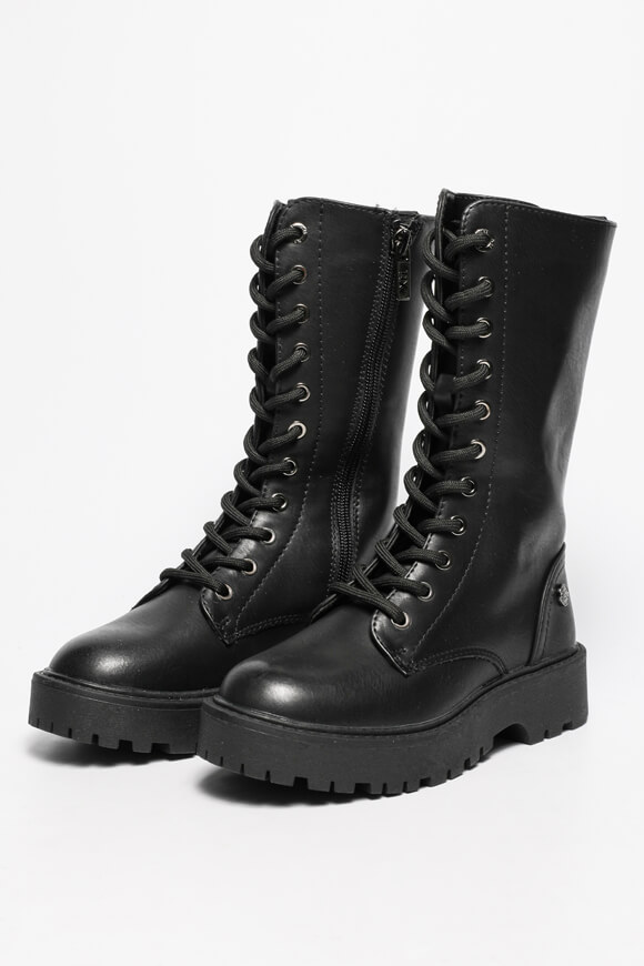 Xti Schnürstiefel | Schwarz | Mädchen  | EU37 von Xti