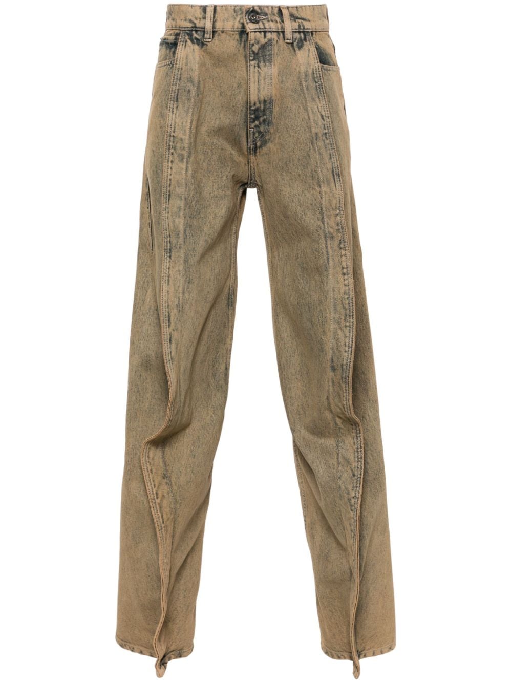 Y/Project Evergreen Banana jeans - Neutrals von Y/Project