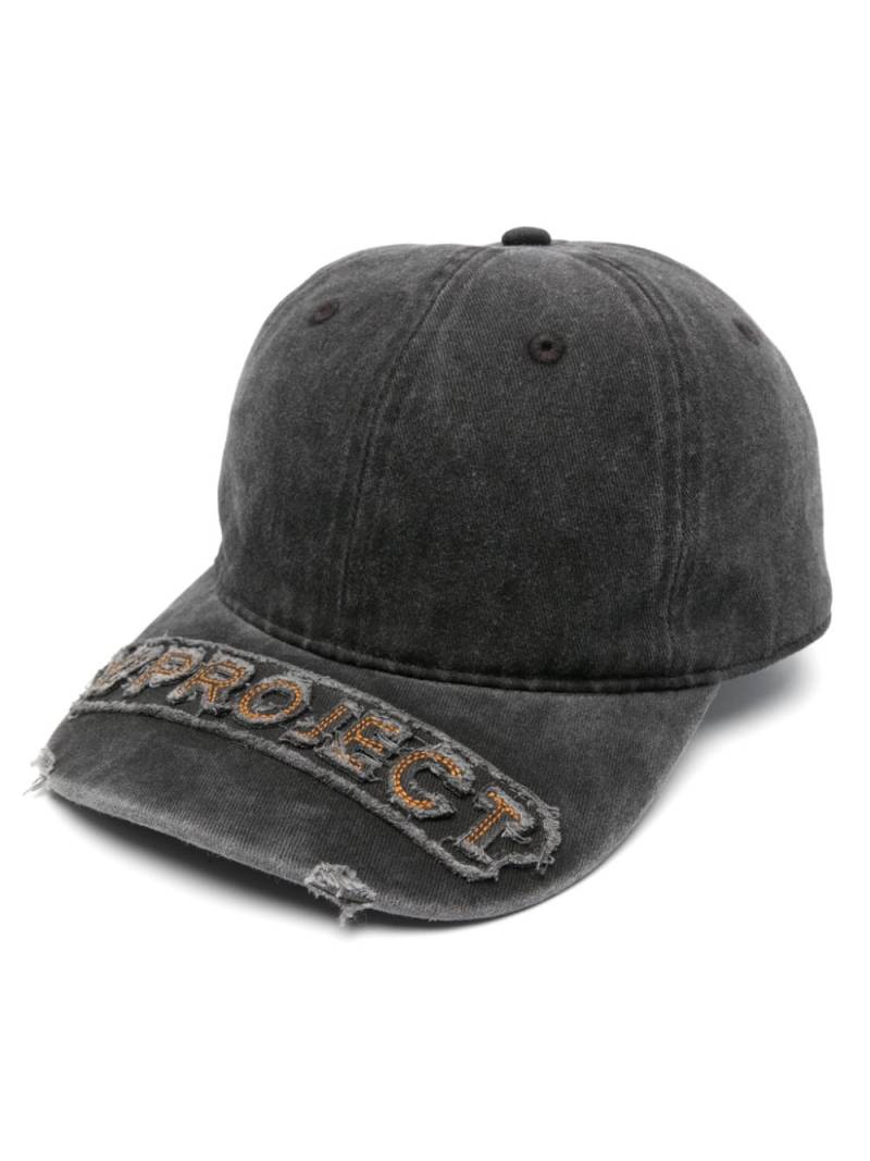 Y/Project Luca baseball cap - Black von Y/Project