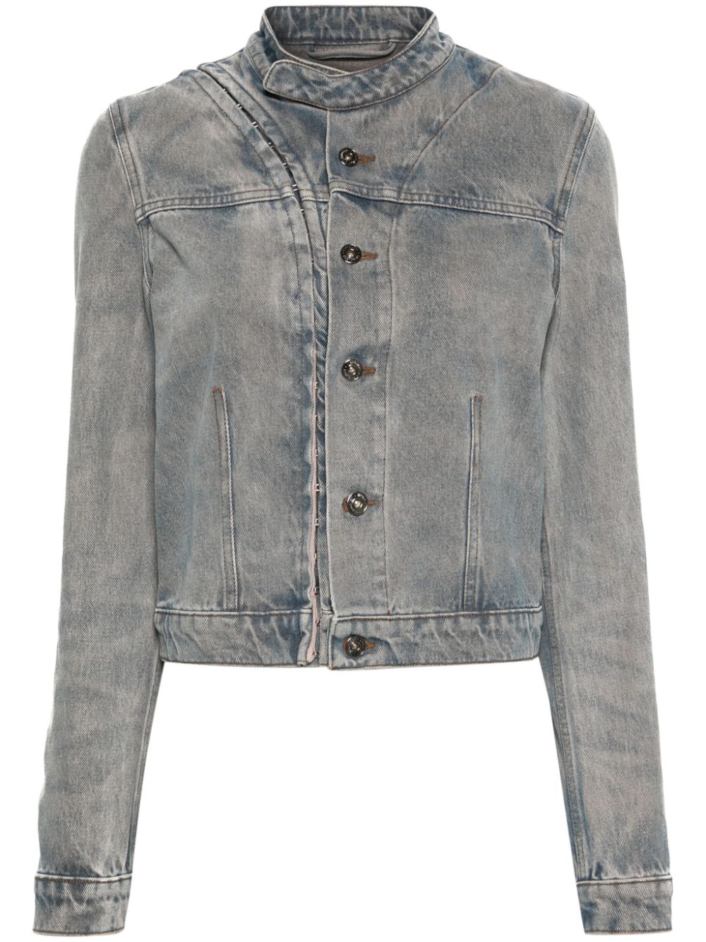 Y/Project double-opening denim jacket - Blue von Y/Project