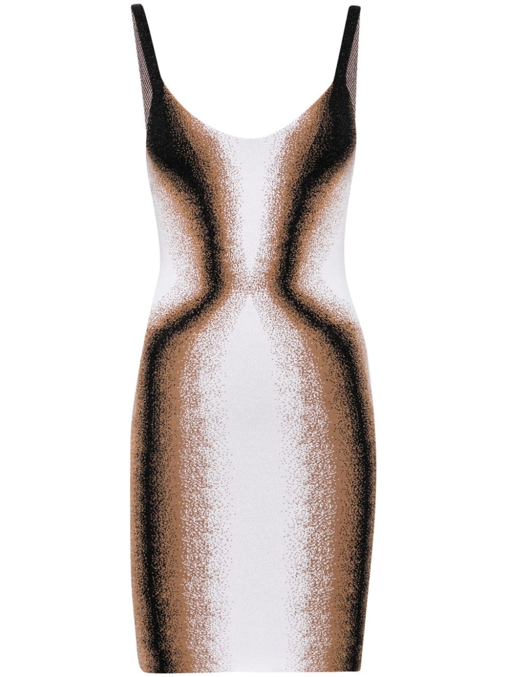 Y/Project gradient-knit minidress - Brown von Y/Project