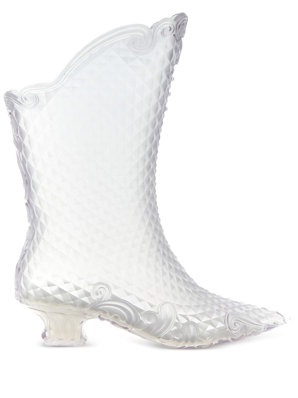 Y/Project x Melissa 50mm Court boots - White von Y/Project