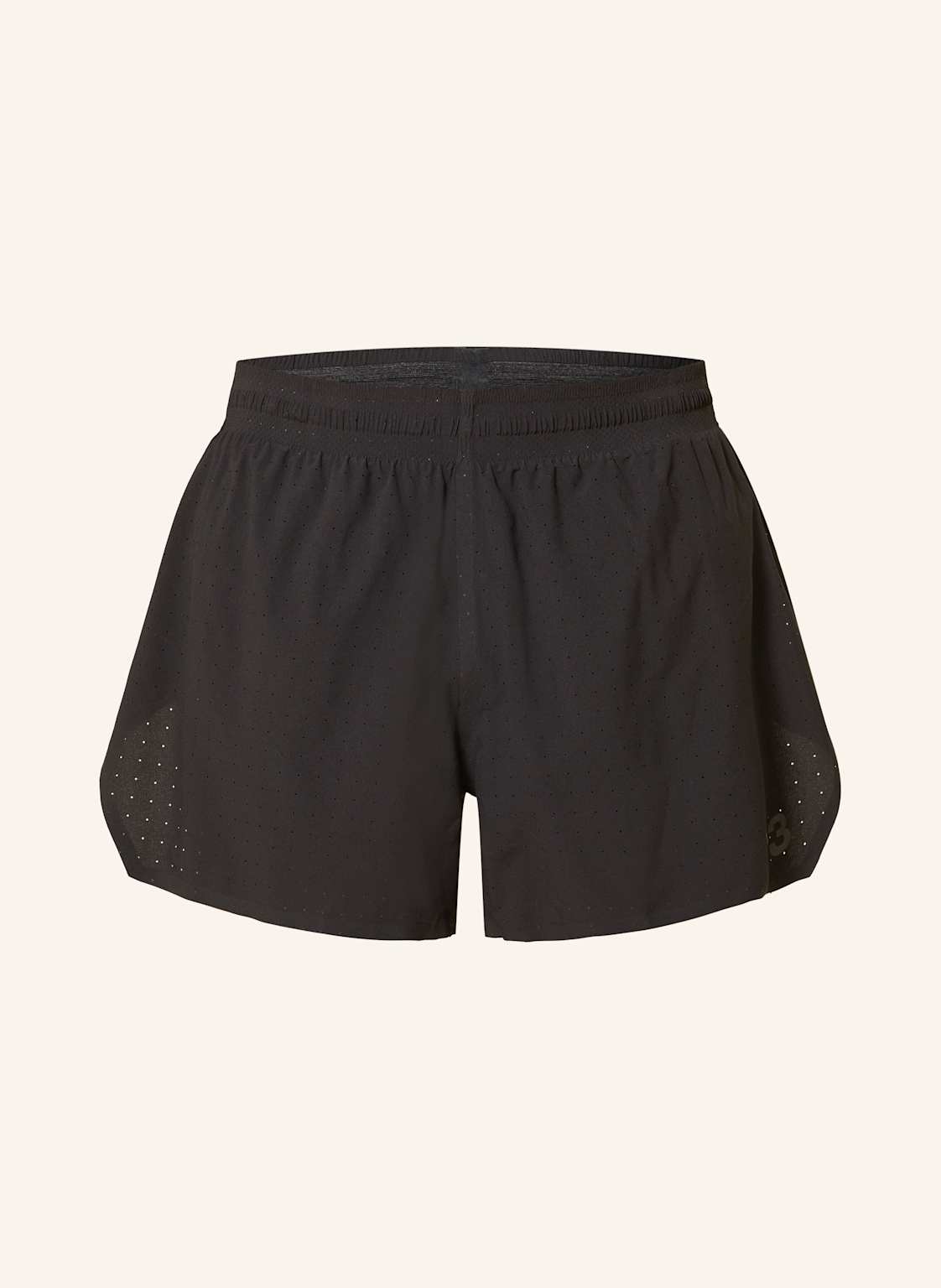 Y-3 2-In-1-Laufshorts schwarz Y-3 2-In-1-Laufshorts schwarz von Y-3