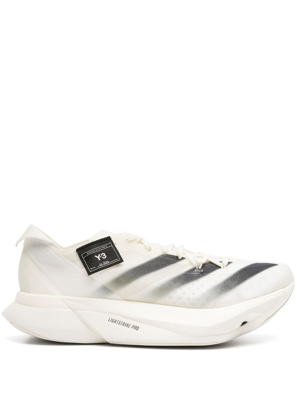 Y-3 Adizero Adios Pro 3.0 mesh sneakers - Neutrals von Y-3