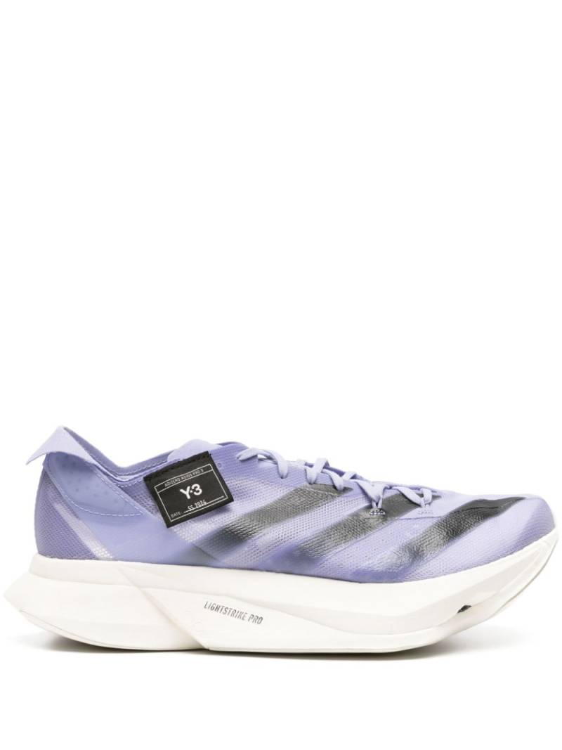 Y-3 Adizero Adios Pro 3.0 mesh sneakers - Purple von Y-3