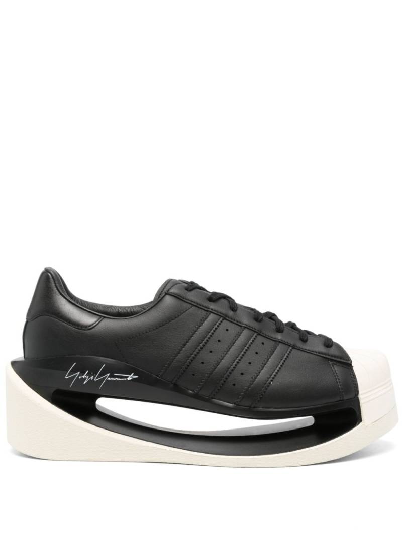 Y-3 Gendo Superstar leather sneakers - Black von Y-3