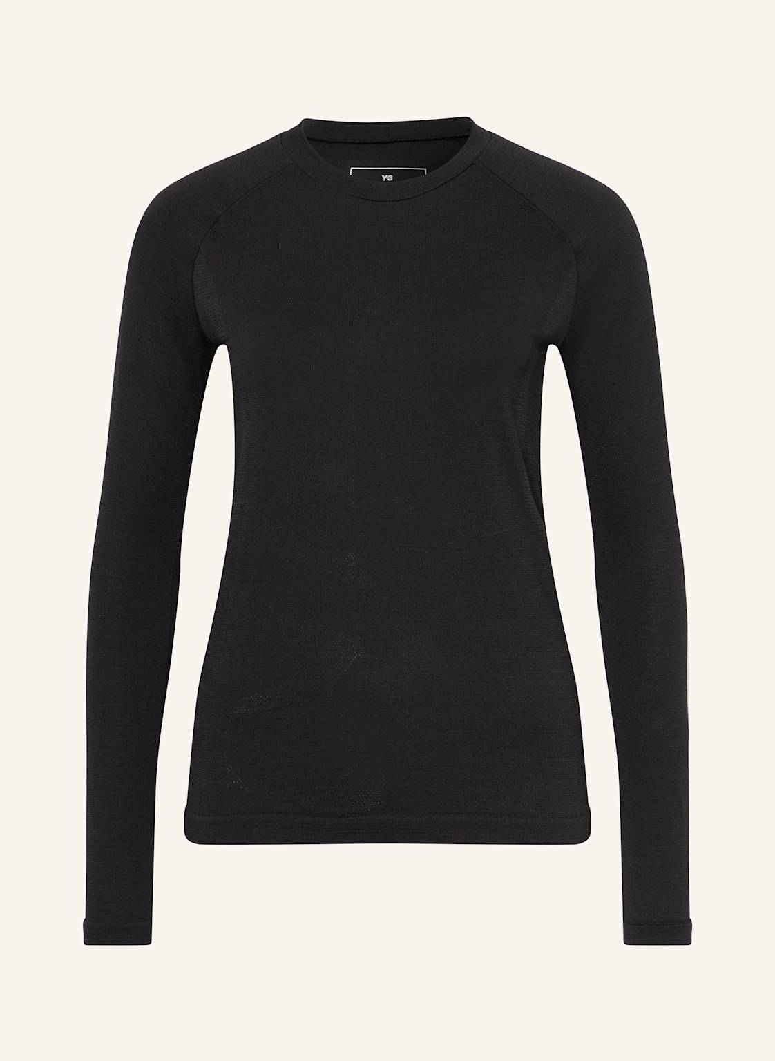 Y-3 Laufshirt Run Knit schwarz Y-3 Laufshirt Run Knit schwarz von Y-3