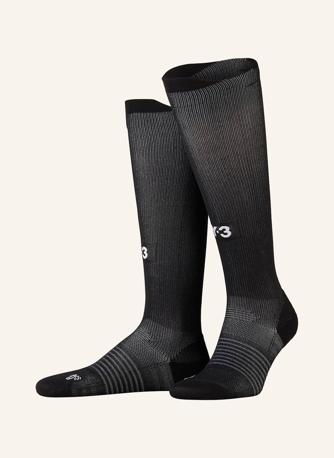 Y-3 Laufsocken schwarz von Y-3