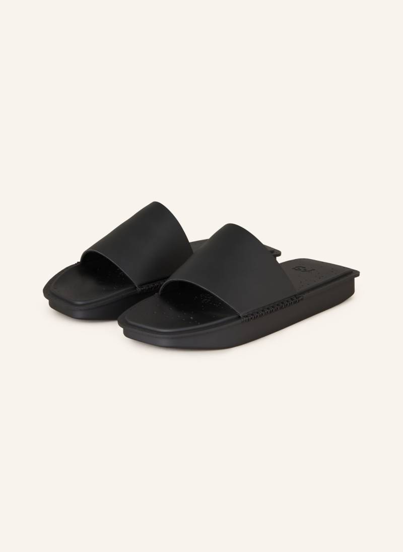 Y-3 Pantoletten Water Slide schwarz von Y-3