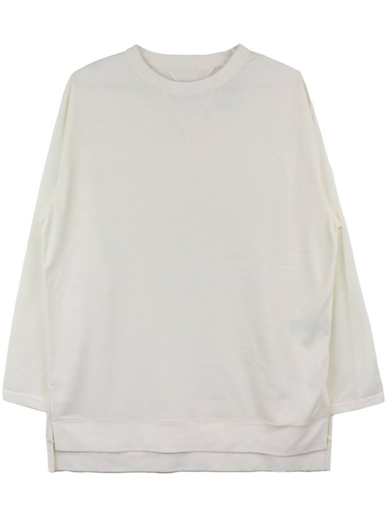 Y-3 Prem three-quarter sleeves t-shirt - White von Y-3