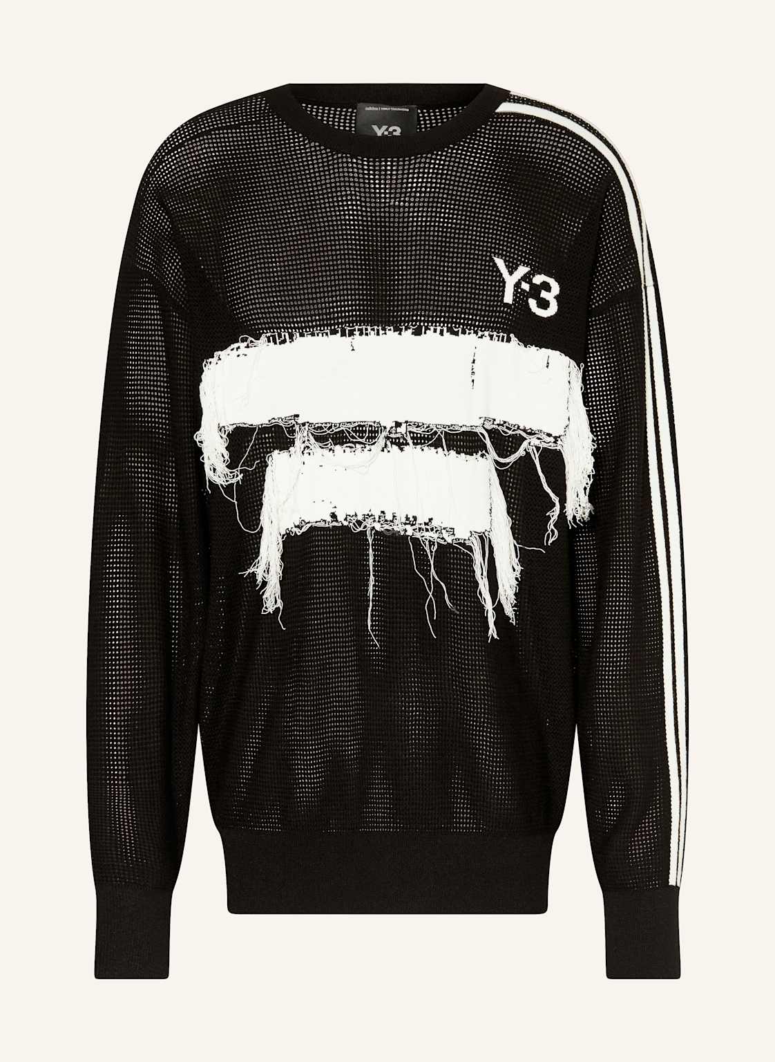 Y-3 Pullover Gfx Knit schwarz von Y-3