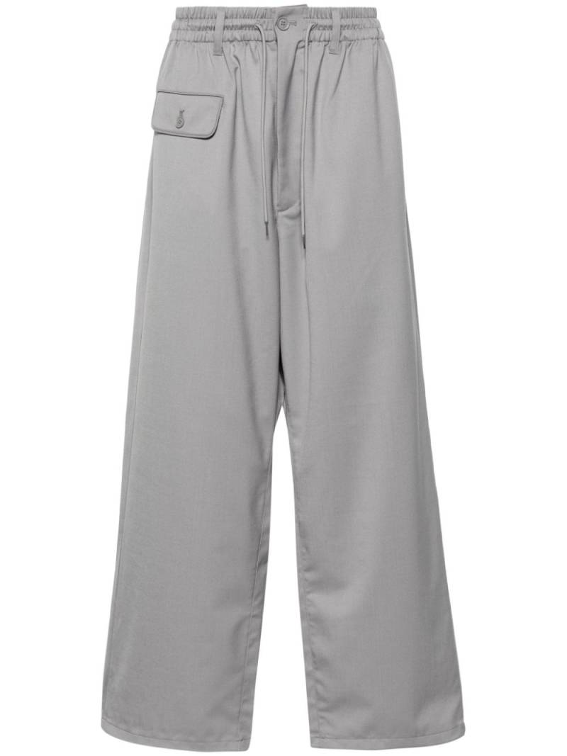 Y-3 Rew Wo wide-leg trousers - Grey von Y-3