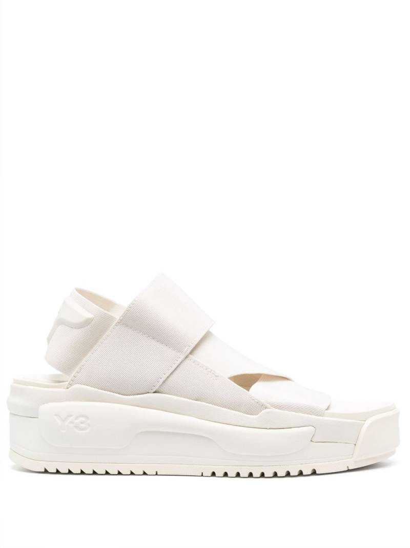 Y-3 Rivalry elasticated-strap sandals - Neutrals von Y-3