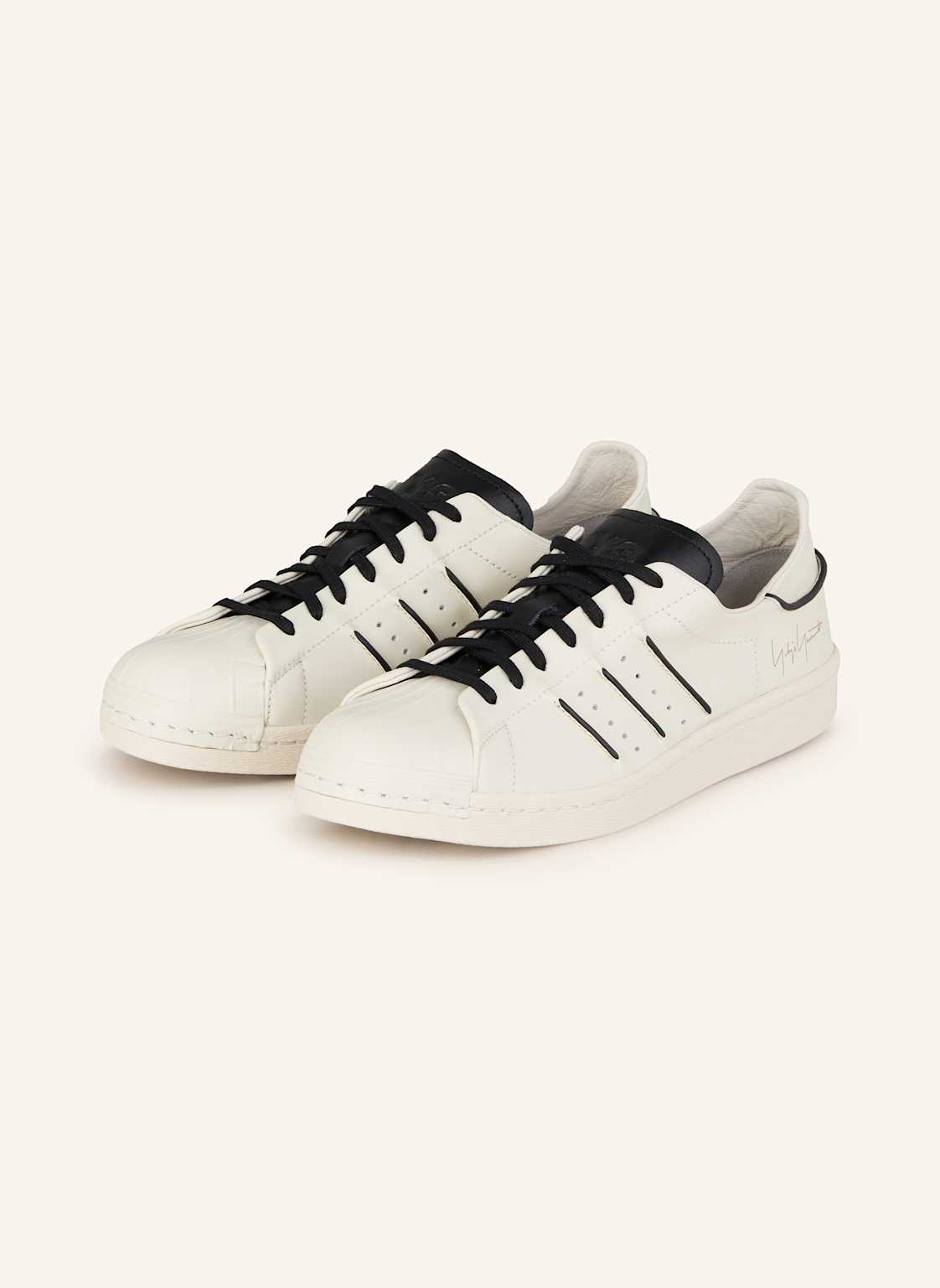 Y-3 Sneaker Y-3 Superstar beige von Y-3