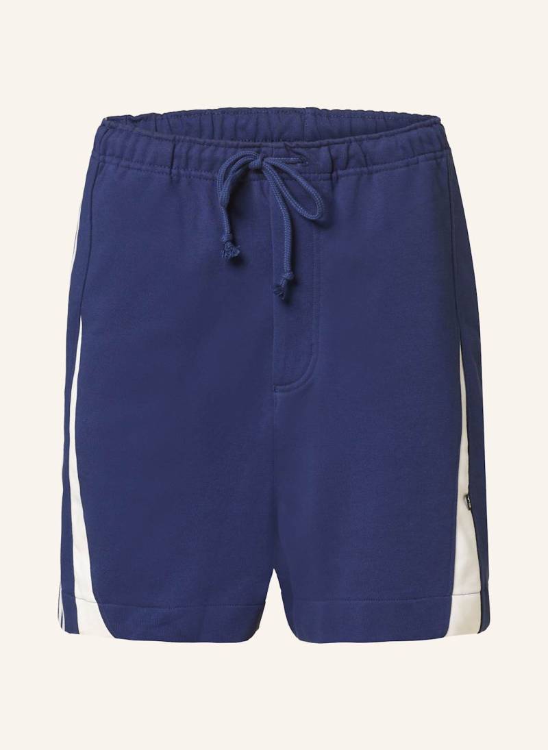 Y-3 Sweatshorts Mit Galonstreifen blau von Y-3