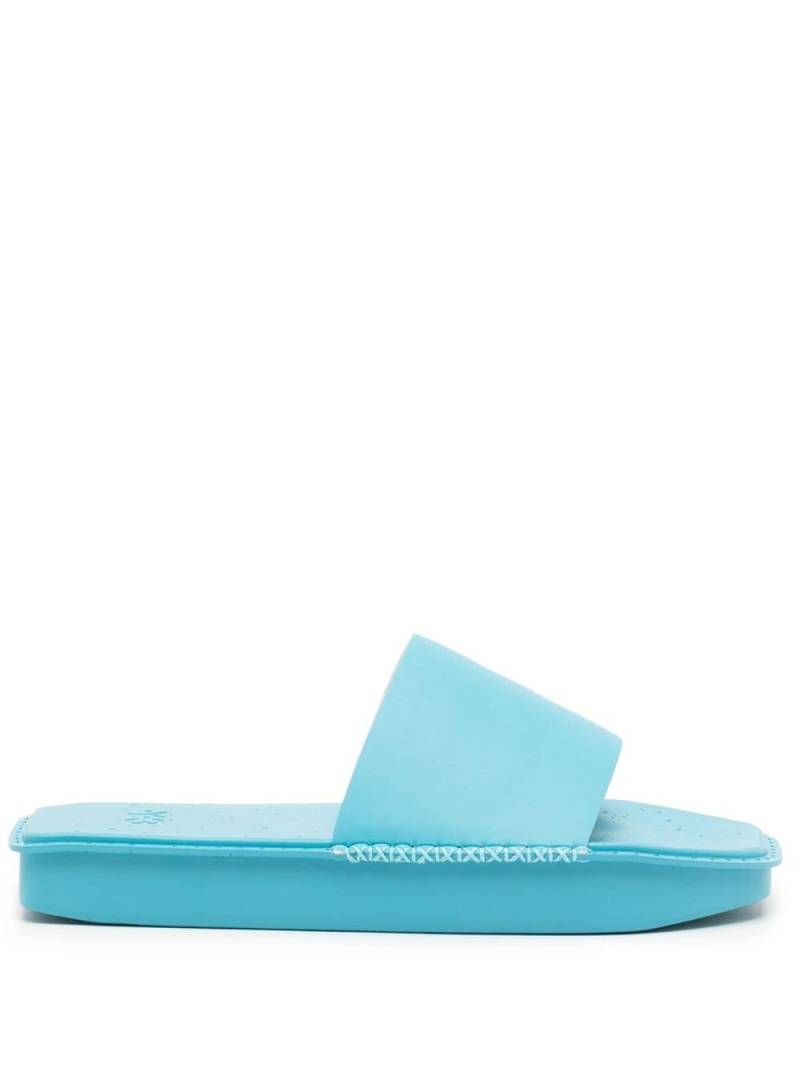 Y-3 Water geometric-shape slides - Blue von Y-3