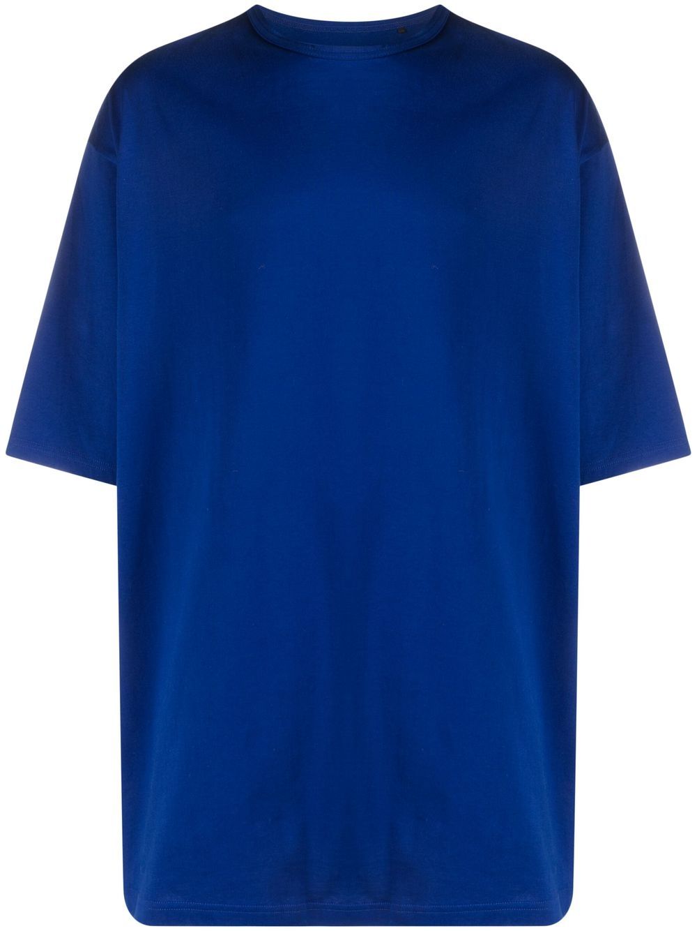 Y-3 drop-shoulder cotton T-shirt - Blue von Y-3