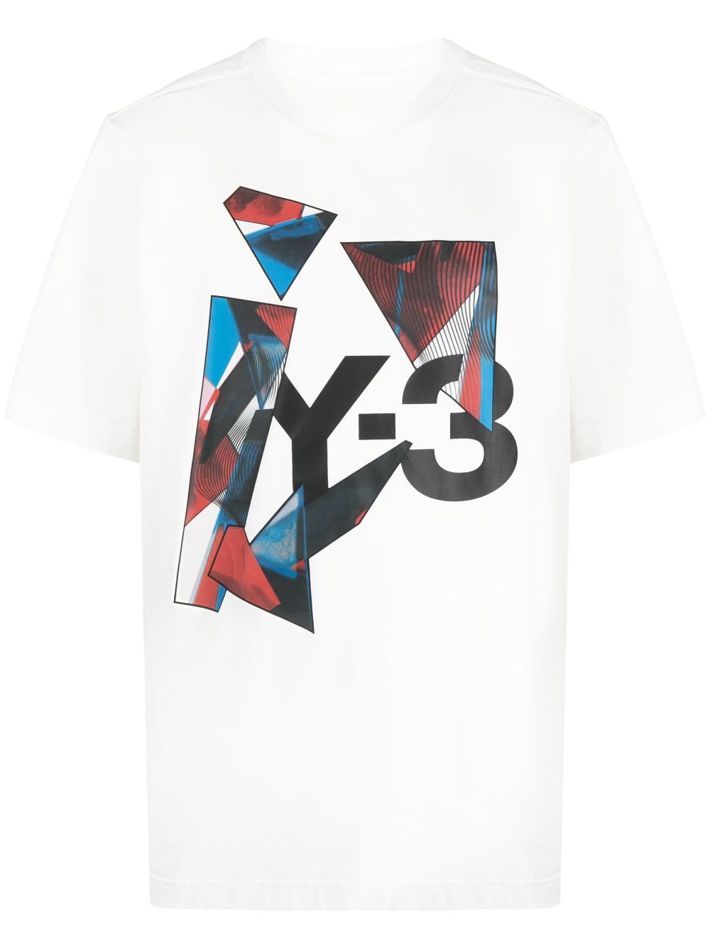 Y-3 logo-print T-shirt - White von Y-3