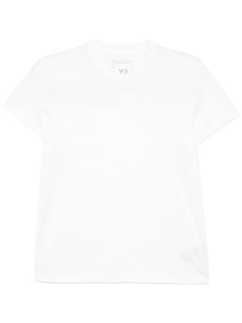 Y-3 logo-print cotton T-shirt - White von Y-3