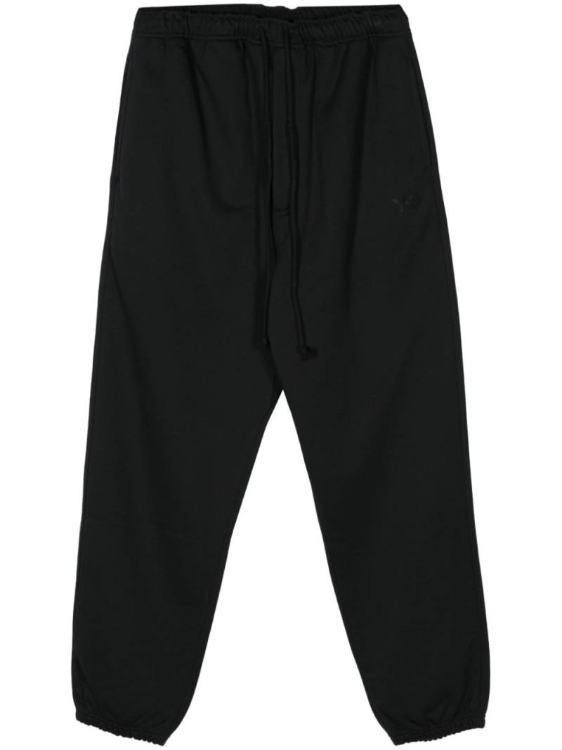 Y-3 logo-print track pants - Black von Y-3