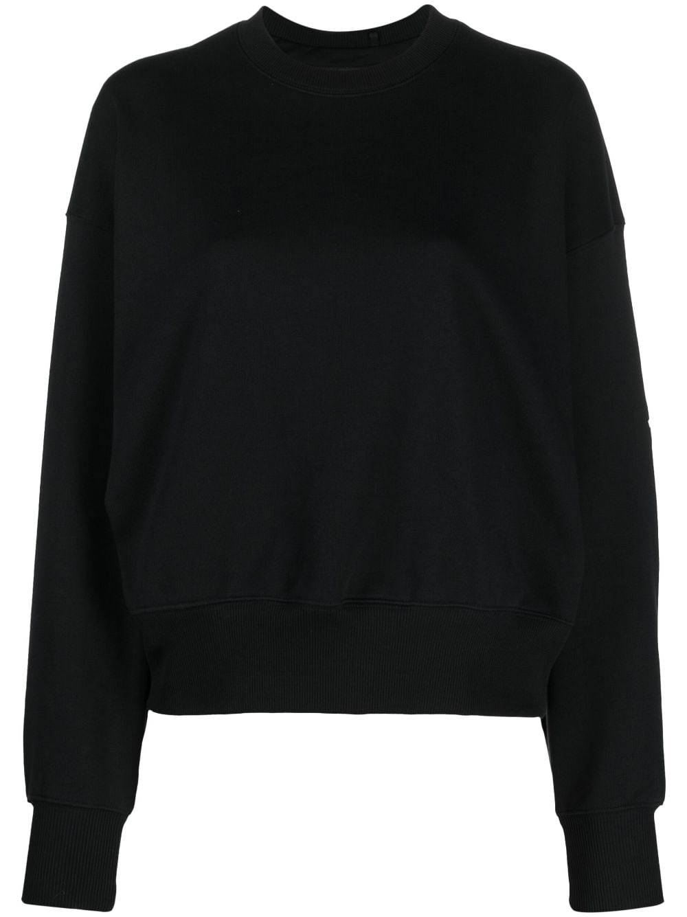 Y-3 long-sleeves organic cotton sweatshirt - Black von Y-3