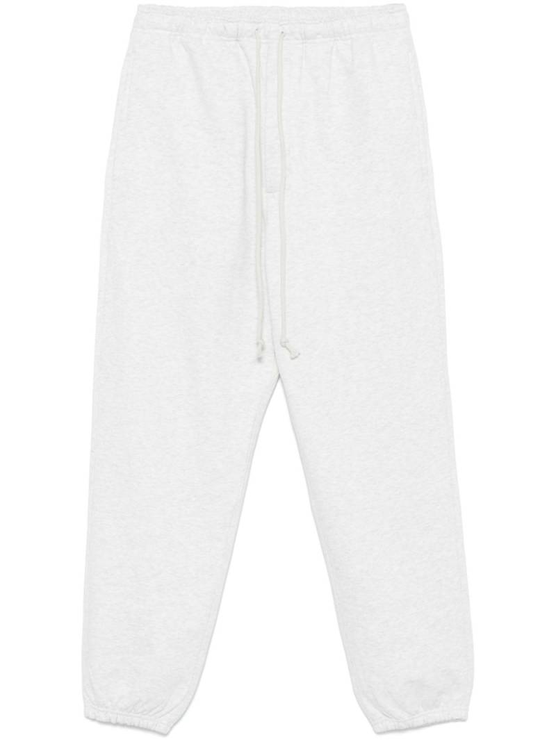 Y-3 mélange-effect track pants - Grey von Y-3