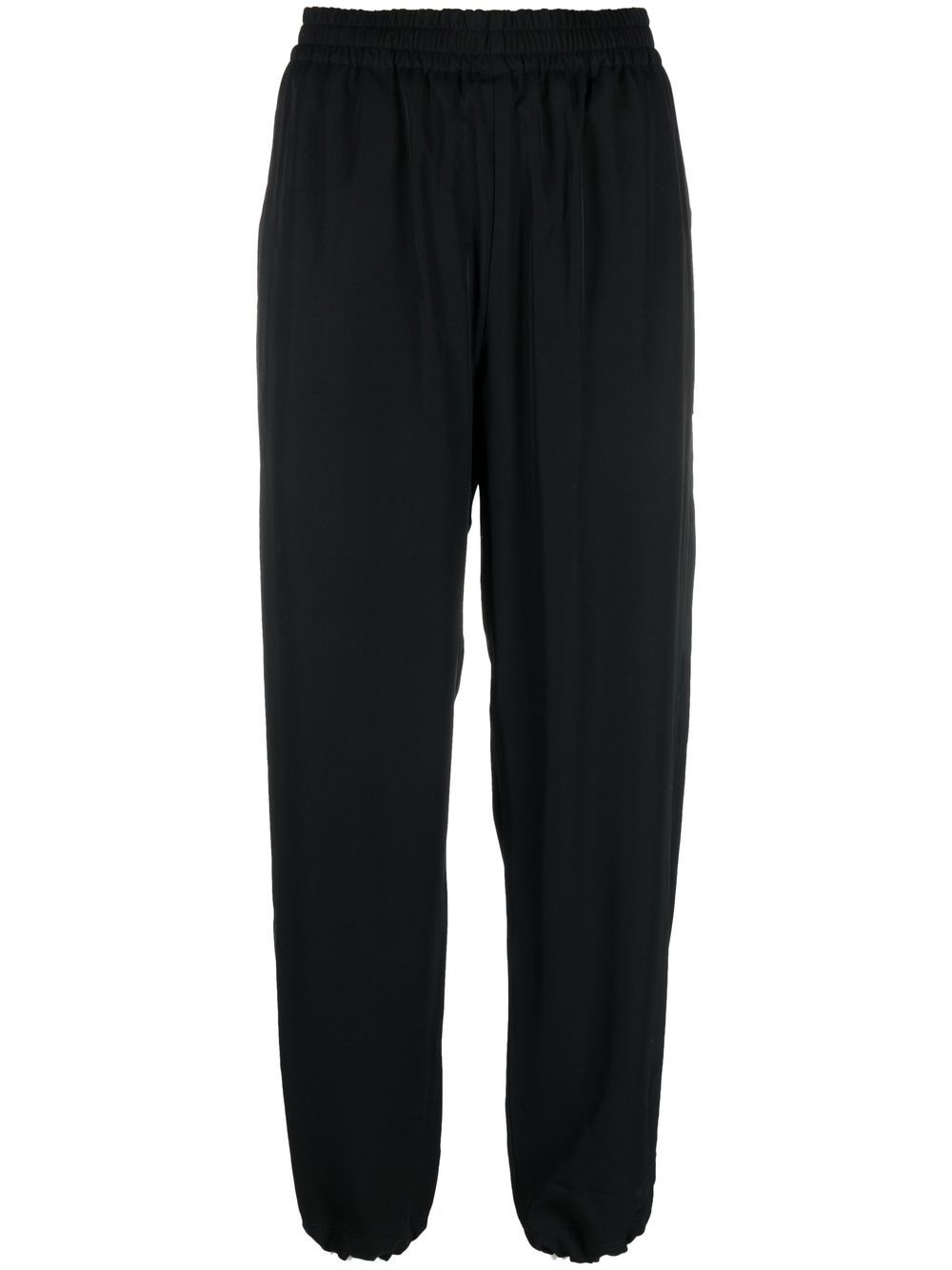 Y-3 mid-rise straight-leg trousers - Black von Y-3