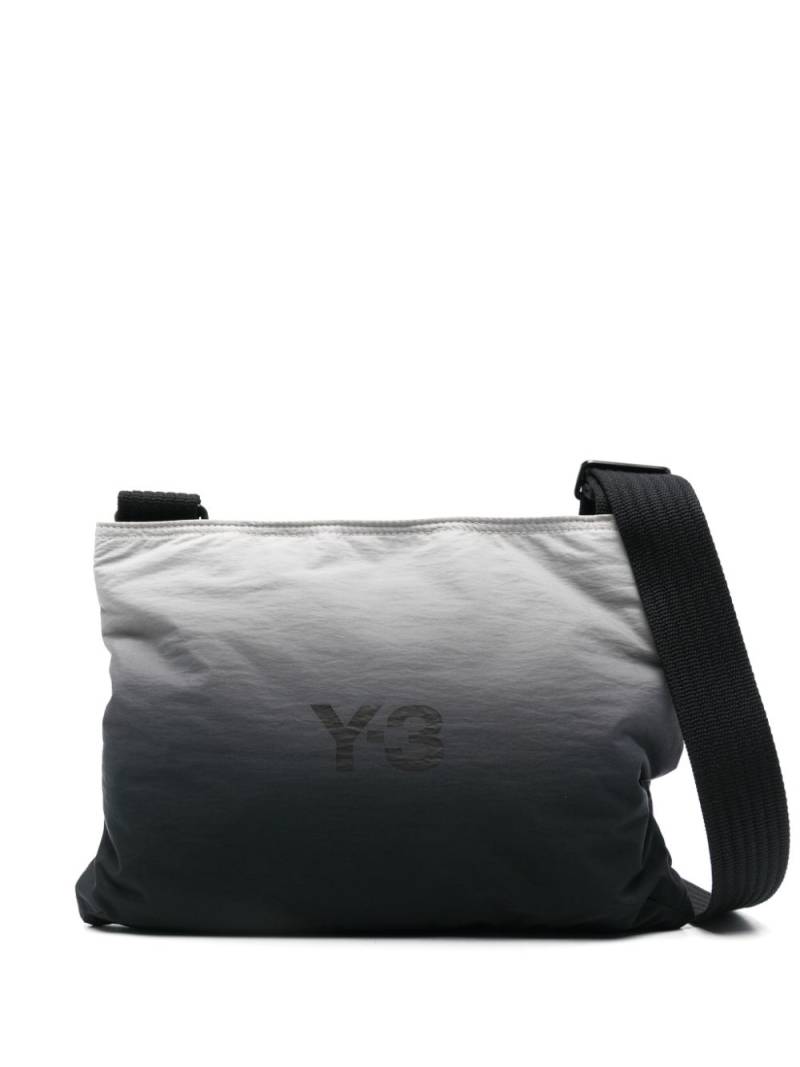 Y-3 ombré-effect shoulder bag - Black von Y-3