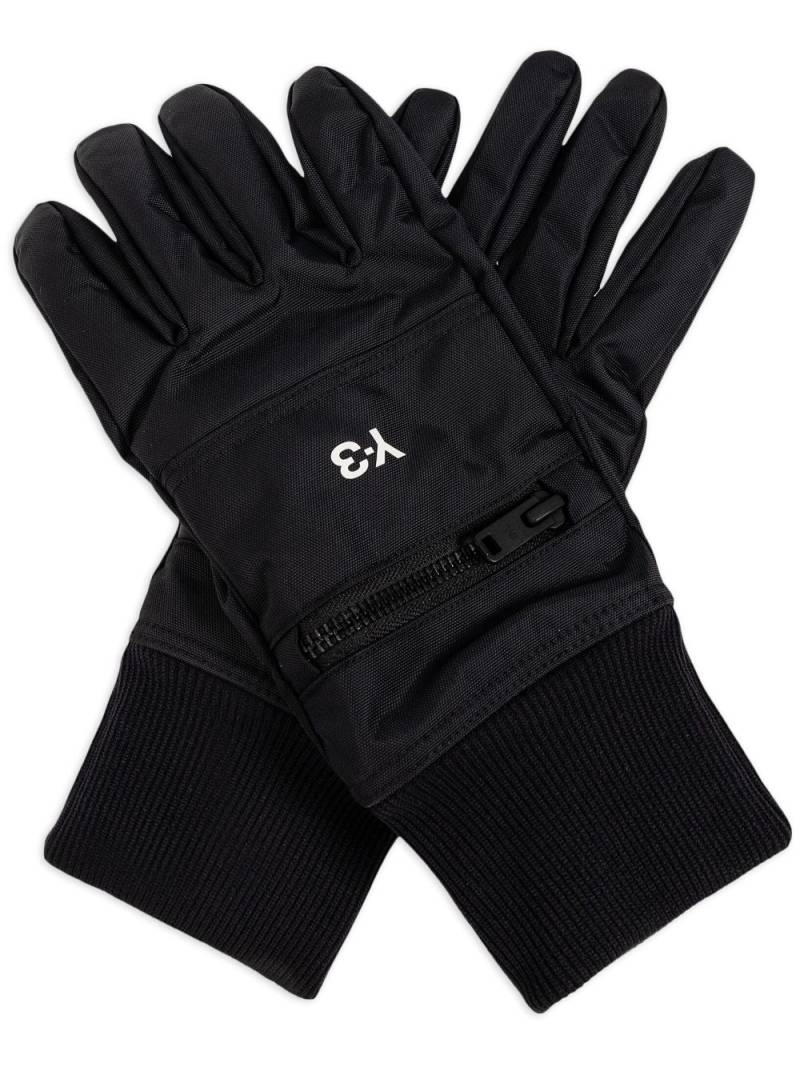 Y-3 pocket-detailing gloves - Black von Y-3