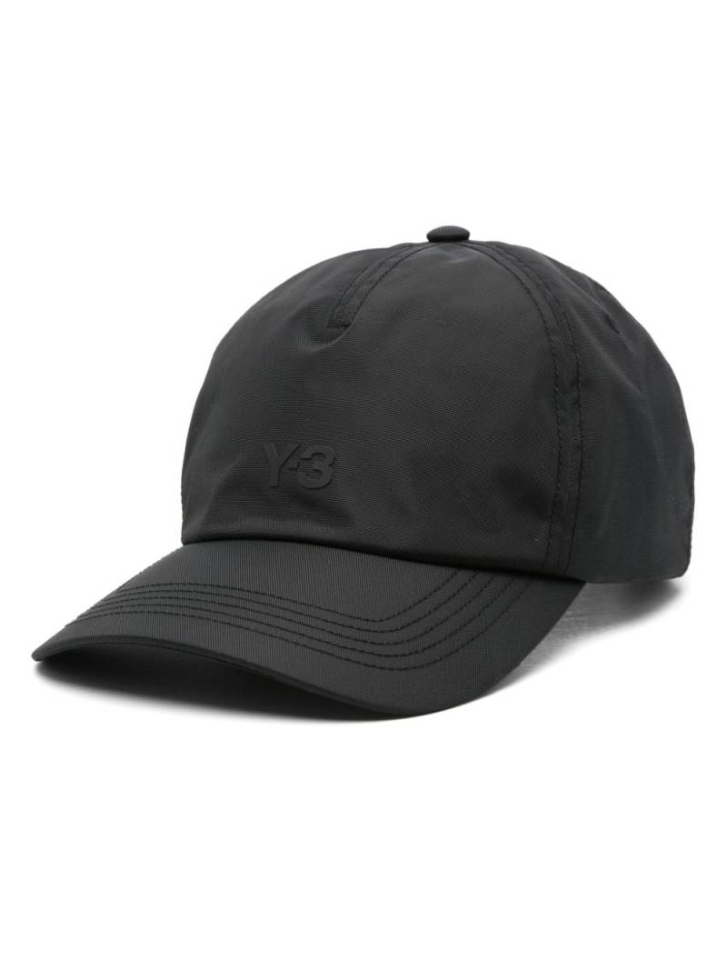 Y-3 raised-logo cap - Black von Y-3