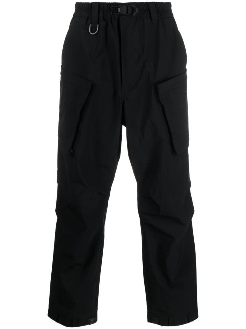 Y-3 straight-leg ripstop trousers - Black von Y-3